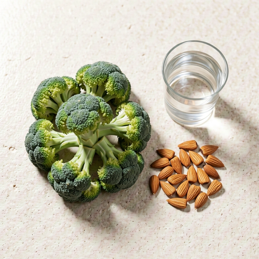 Frische Lebensmittel für eine ausgewogene Ernährung