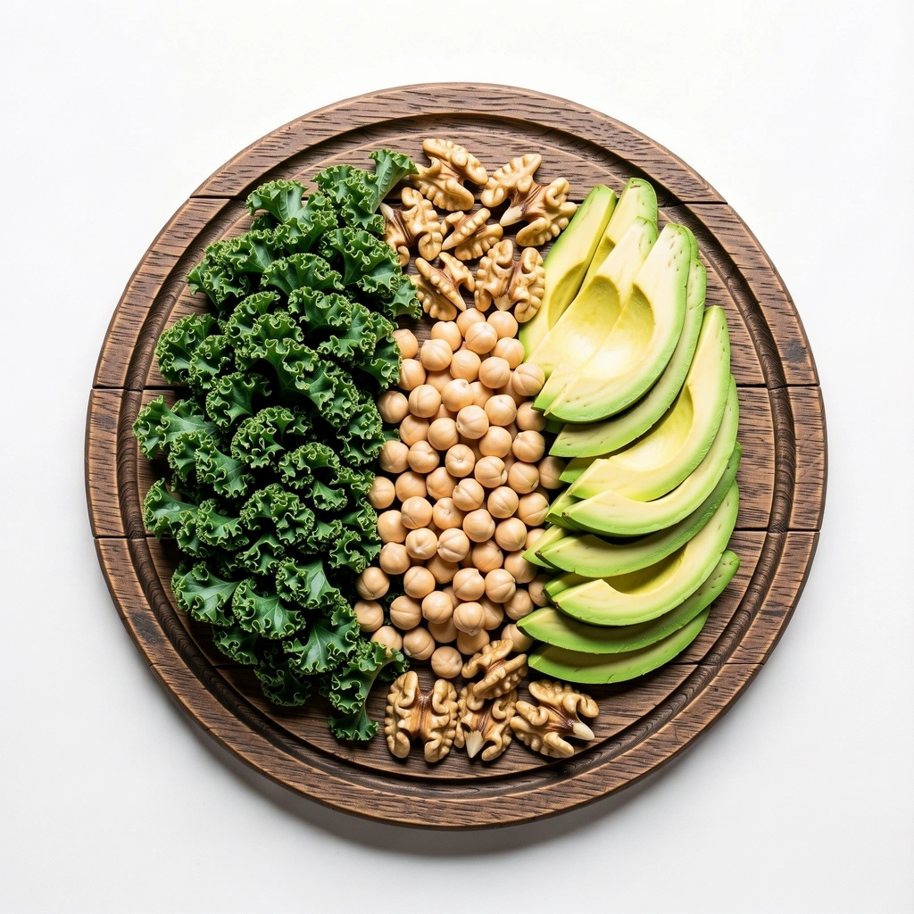 Frische Lebensmittel und gesunde Zutaten